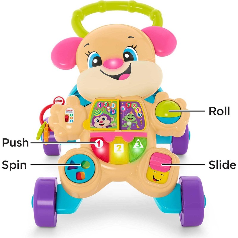 Fisher-Price Baby Toy Laugh & Learn Smart Stages Sis Walker