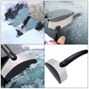 2-Pack Car Windshield Ice Scrapers for Snow and Frost Removal
