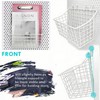 Pegboard Baskets With Hooks, 3 Pack Peg Board Wall Organizer