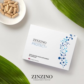ZinZino Protect+ Betaglucan Nahrungsergänzungsmittel für Immunsystem Stärken Kinder & Erwachsene - mit Vitamin D3 & Acreola Vitamin C Hochdosiert - Vegan Multivitamin Kapseln - Immun Komplex
