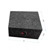 SDX Audio 6.5" 4-way 500W 6.5" Wedge Speaker Box (pair)