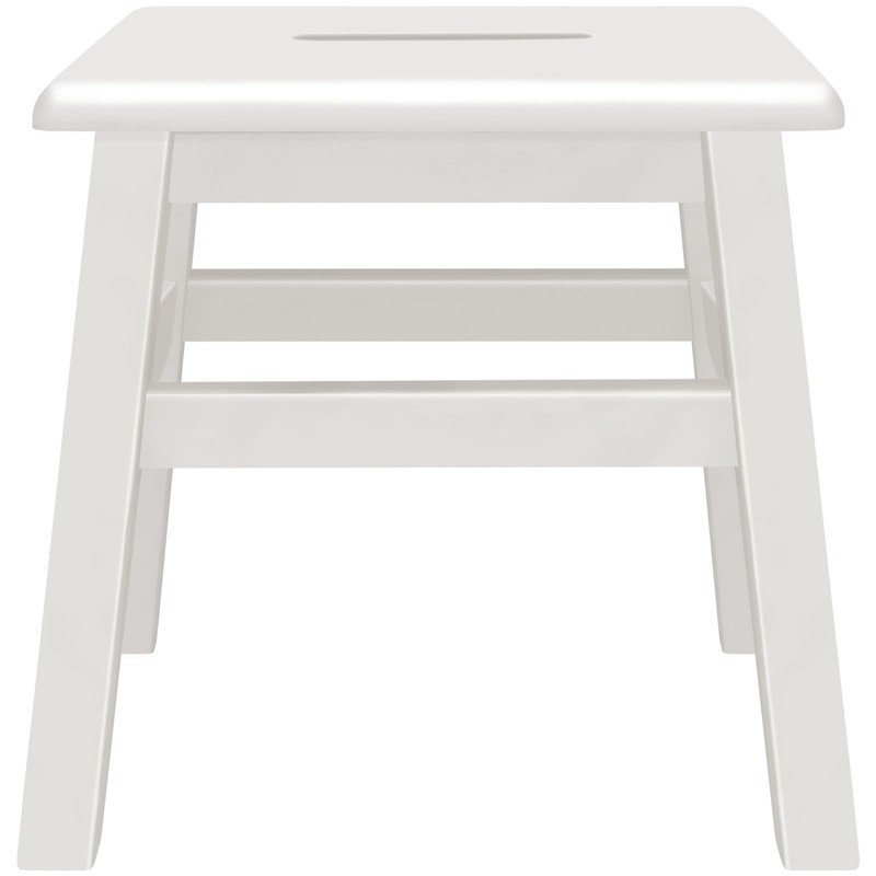 eHemco Solid Hardwood Step Stool for Adults and Kids, 12.25