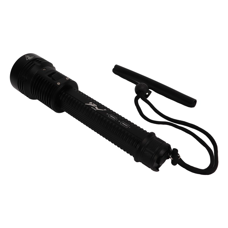 T40 Diving Flashlight Magnetron Switch Strong Light Dive Torch IPX8