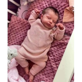 Unbranded Reborn Baby Dolls Silicone Full Body 20 Inch Waterproof Realistic Newborn Baby