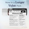 Platinum Metallicum 6C Homeopathic Remedy, 270 Pellets