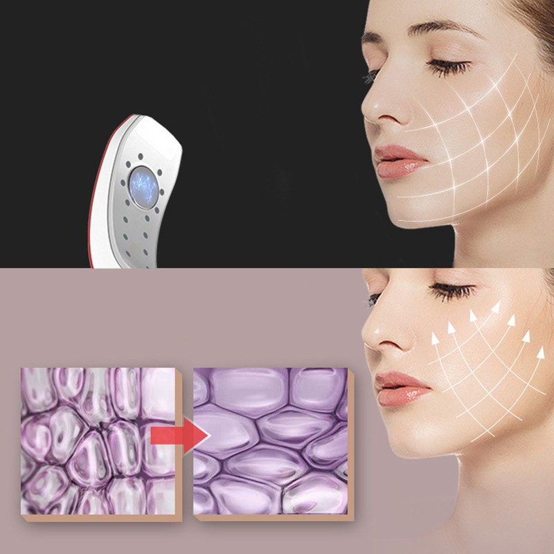 V Face Shaping Massager Bluetooth Remote Control Double Chin Reducer