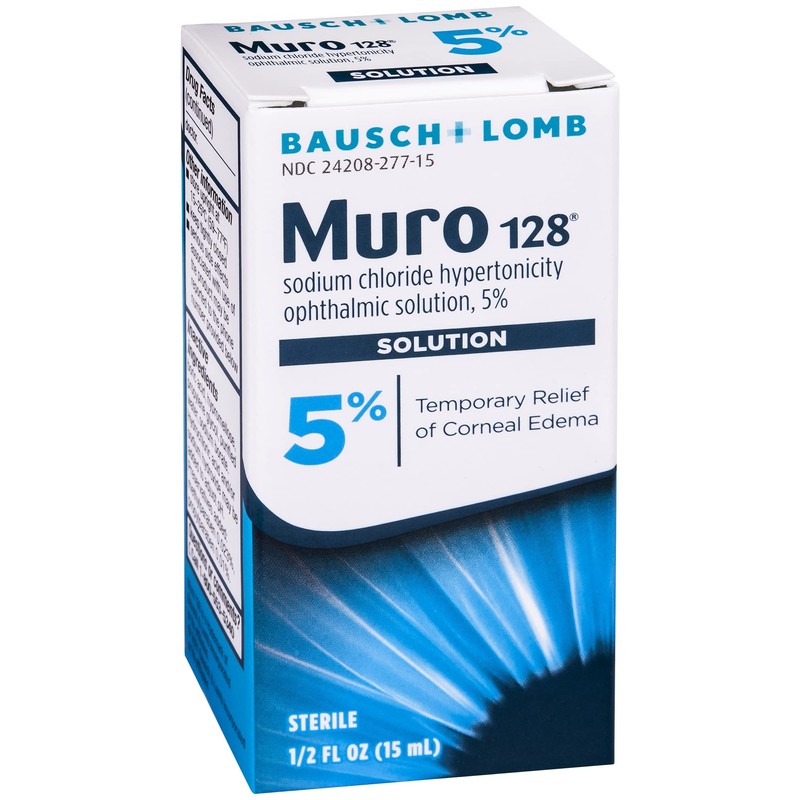 Muro 128 Solution – Sodium Chloride Hypertonicity Ophthalmic Solution 5%,