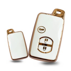 Toyota / Subaru Key Case Key Holder Key Cover Key Protection Majesta Mark X Camry SAI Prius Wish Fielder Lactis, Avensis Aqua Vitz, Toyota 86 & Cruiser Rankle Prado, Not Fall Off, Scratch-Resistant,