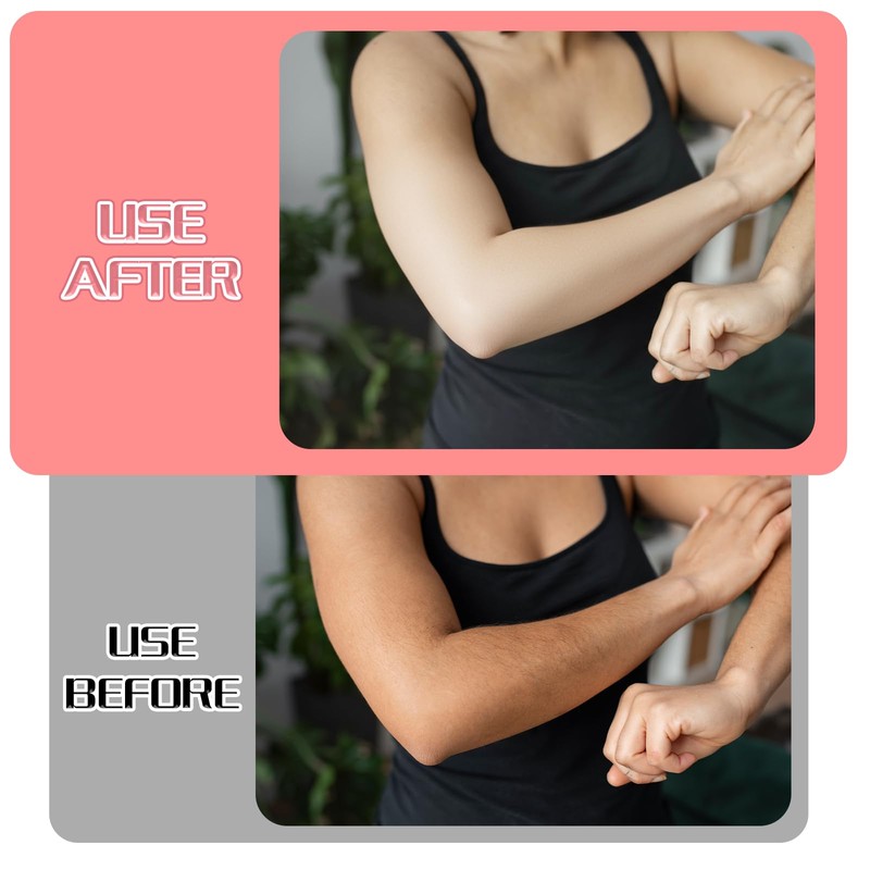 2 Pairs Elbow Protector, Elbow Moisturizing Sleeve Heel Gel Cover