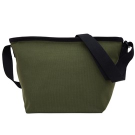 Manhattan Portage - Mini bolsa de mensajero NY con bolsillo con cierre y amplio compartimento resistente al agua Cordura 1000D (oliva)