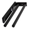 SOTECH TED Aluminium Towel Rail 2-Arm Black Matt (325-487 mm,