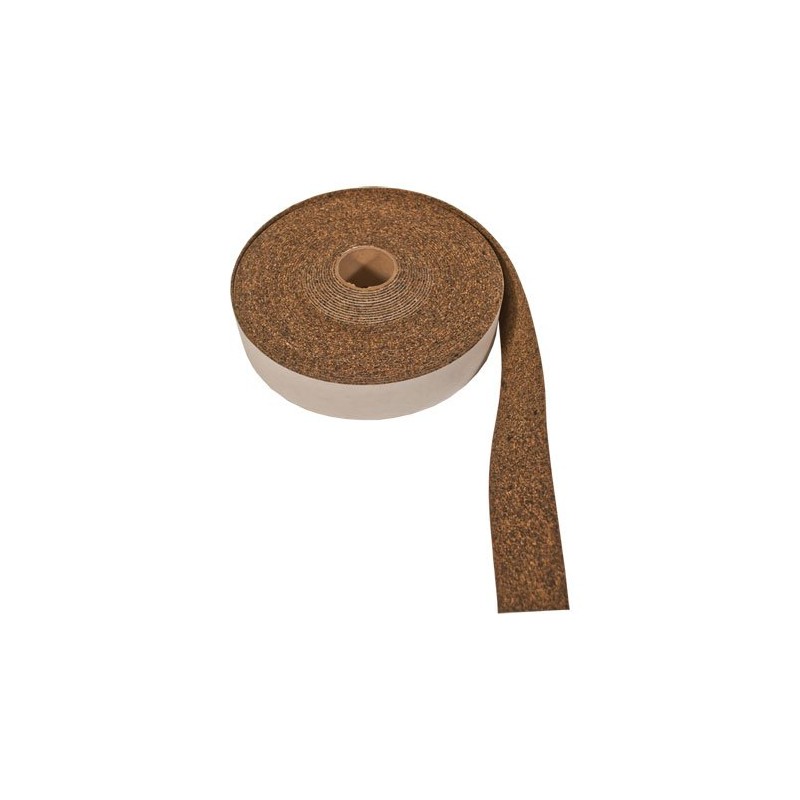 Cork and Rubber Stripping with Adhesive 1/8" Thick X 1"