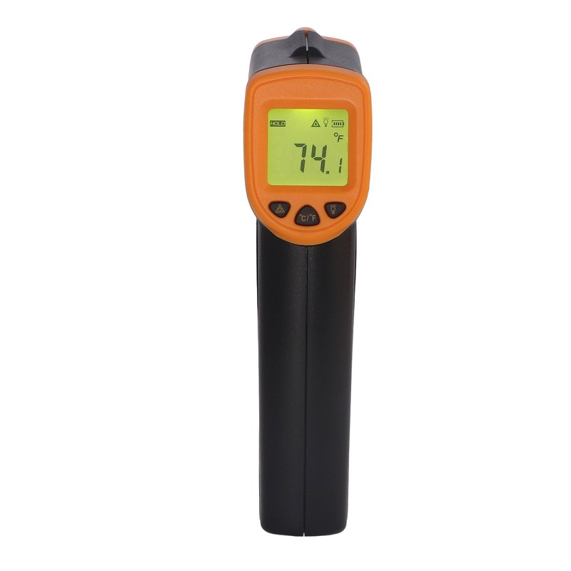 Infrared Thermometer Accurate Measurement Digital Temperature Guns with LCD Backlit