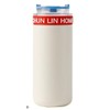 Stainless Steel Vacuum Insulated Glass Tumblers,Coffee thermos glass inside,(Red)