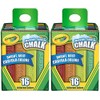 Chalk 2 Pack Crayola 16 Count Sidewalk