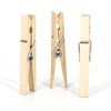 Clorox Wood Clothespins with Spring - Value Pack of 50