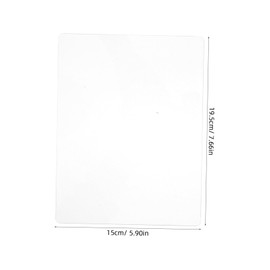 DOITOOL DIY Scrapbooking Embossing Plate Die Cutting Machine Accessory Durable Carbon Steel Cutting Pad for Crafts Jewelry Casting and Album Decoration