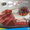 SOL 3pk Large Elastic Bands Balls, Made from 500+ Rubber