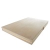 WooDeeDoo Shallow Slim Wooden Box With Clasp | 70 Compartments