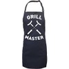 zerogravitee Grill Master Apron with 2 patch pockets in Navy