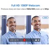 1080P Webcam Full HD Streaming Web Cámara con Micrófono Computadora