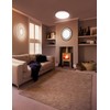 LEDVANCE Spot Surface Round Ceiling Spotlight, Black, with GU10 Socket,