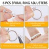 SSKHE 14PCS Invisible Ring Size Adjuster for Any Rings,Ring Adjuster