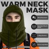 AURUZA Balaclava Winter Hat Thermal Face Mask Snood Hood Hat