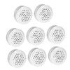 SHINEOFI 8Pcs Round Air Vent Holes for Cabinets Durable Ventilation