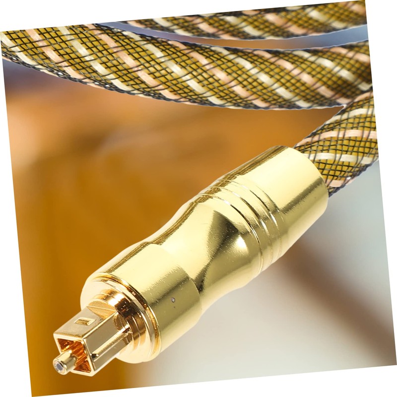 CAXUSD 2m Optical Audio Cable Male to Male -fi Sound