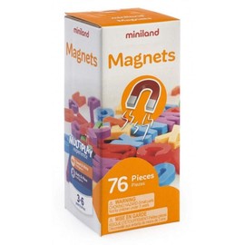 Miniland Magnetic Lettere maiuscole Fun Set (76 Pezzi)