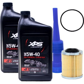 Edwards Full Synthetic OEM Oil Change Kit fits 2014-2024 SeaDoo Spark PWC Watercraft