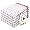 ZOLLNER Set of 5 Cotton Tea Towels in 50 x
