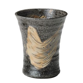Shigaraki Ware Hettamon, Free Cup, Rough Brush