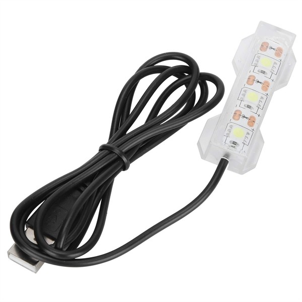 gernie Aquarium Light, 2.4in Small Fish Tank Light, LED Aquarium