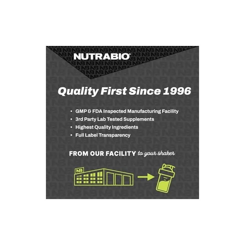 Creatina NutraBio Micronizada Monohidratada Micronized Creatine Monohydrate Powder, 300g