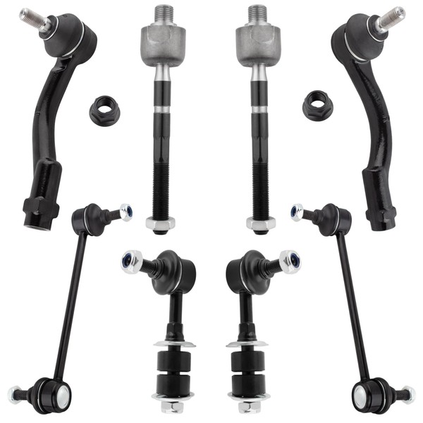 BOXI (Set of 8) Front & Rear Stabilizer Sway Bars