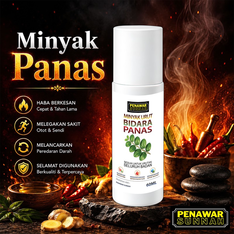 Minyak Bidara Panas 60ml Minyak Angin Minyak Bidara Ruqyah Minyak