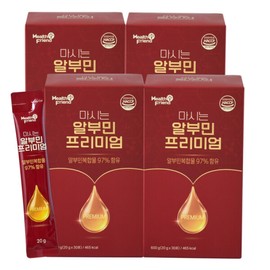 Product name / 마시는 알부민 프리미엄 4박스 총120포 먹는 액상 난백알부민 타우린 L아르기닌 함유