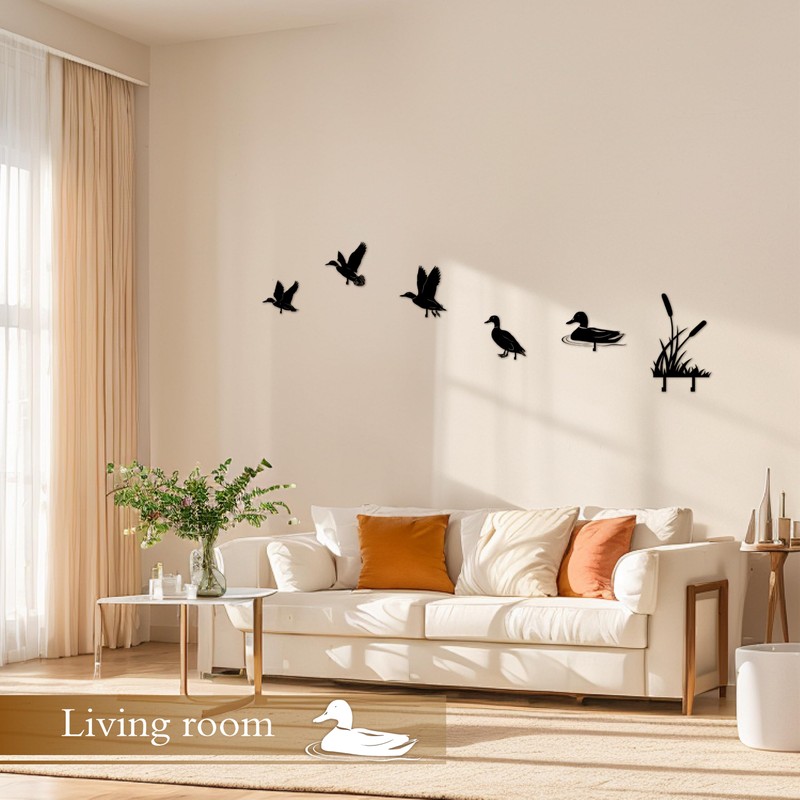 Gueiddi Duck Hooks for Wall, Duck Decorative Wall Hooks, Hat