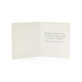 UK Greetings Mother's Day Card from Son With Envelope - Funny Design