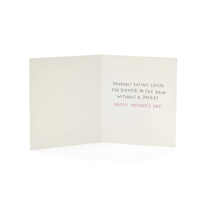 UK Greetings Mother's Day Card from Son With Envelope -
