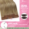 YoungSee Wire Real Hair Extensions Balayage Invisible Wire Hair Extensions