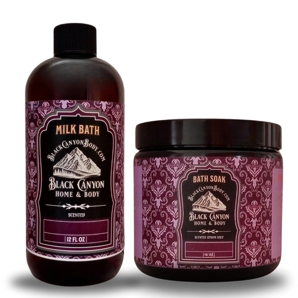 Black Canyon Christmas Fantasy Scented Milk Bath & Epsom Salt