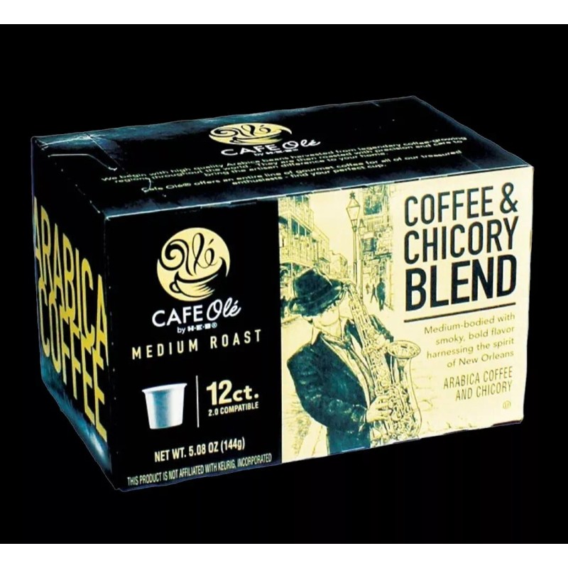 Cafe Olé Coffee & Chicory Blend k-cups 12 ct box