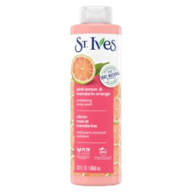 St Ives Body Wash Pink Lemon + Mandarin Orange 22 oz./650 ml