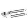 Fackelmann Elemental Knoblauchpresse, Ingwer, Zerkleinerer aus Edelstahl, Rohrgriff, 19 cm,