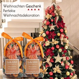 Qingbei Rina Potpourri Orange Christmas, Winter Potpourri Fragrance Sachet, Potpourri Decoration, Dried Flower Room Fragrance, Vase Autumn Decoration, Party Home Decor, Wedding Gifts