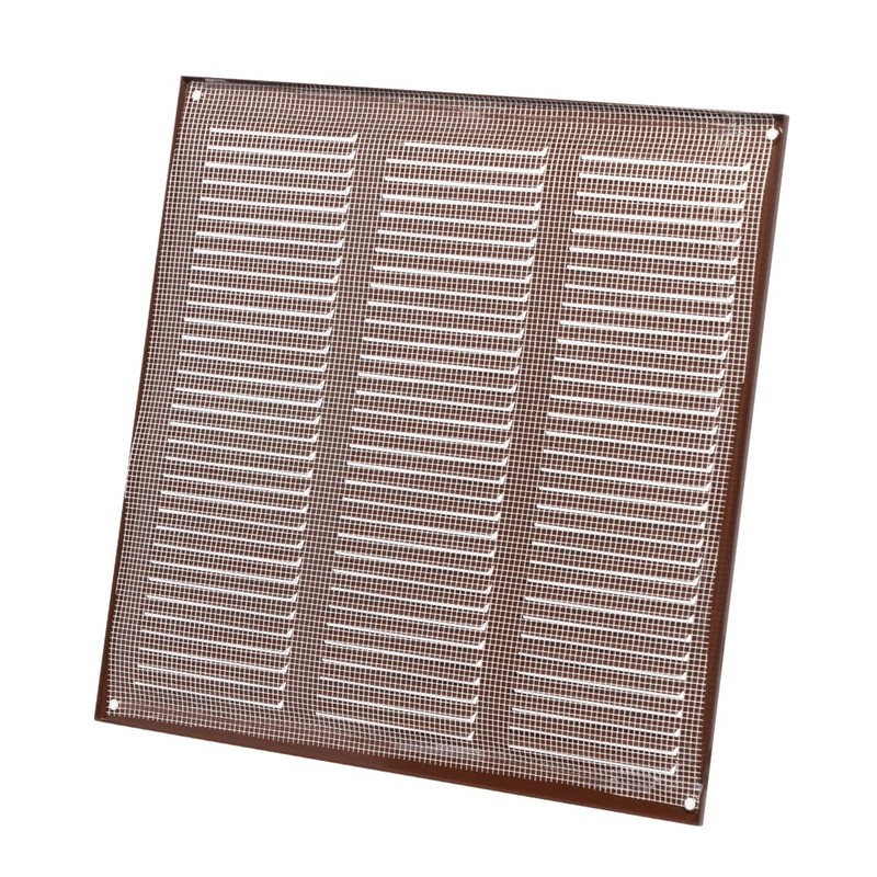 300mm x 300mm Brown Metal Air Vent Grille