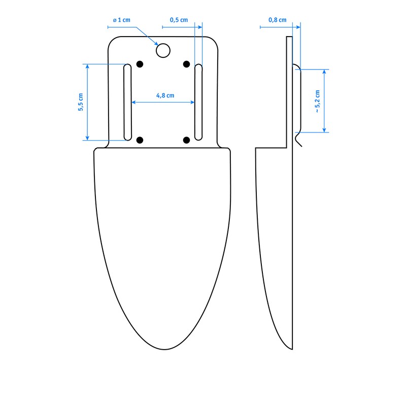 Original LÖWE Leather Premium Holster - 9809 | Belt Bag